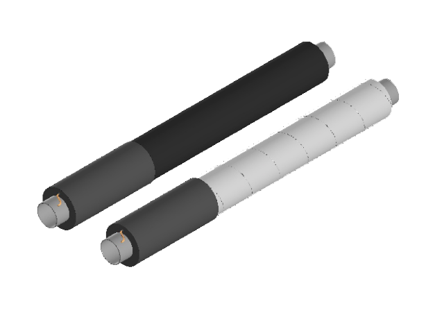 Концевые элементы ППУ ПЭ/ОЦ