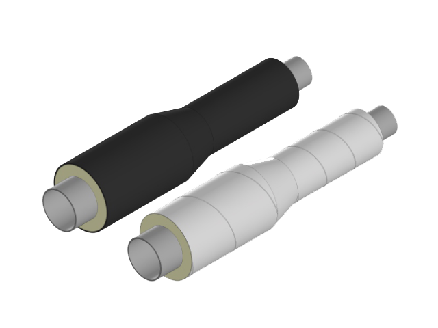 Переходы стальные ППУ ПЭ/ОЦ
