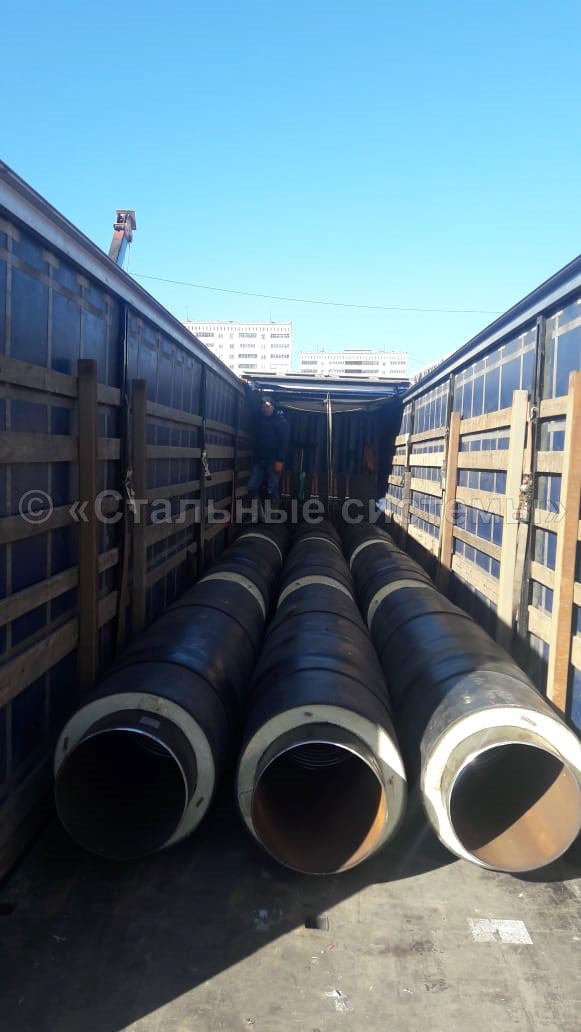 Сильфонные компенсирующие устройства в пенополиуретановой изоляции СКУ.ППУ(ПЭ) для ПАО