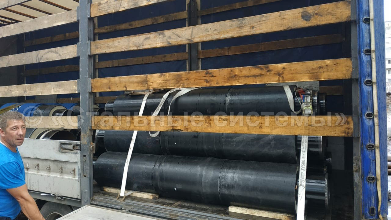 Cильфонные компенсирующие устройства в пенополиуретановой изоляции СКУ.ППУ(ПЭ) для клиента в Тюмени