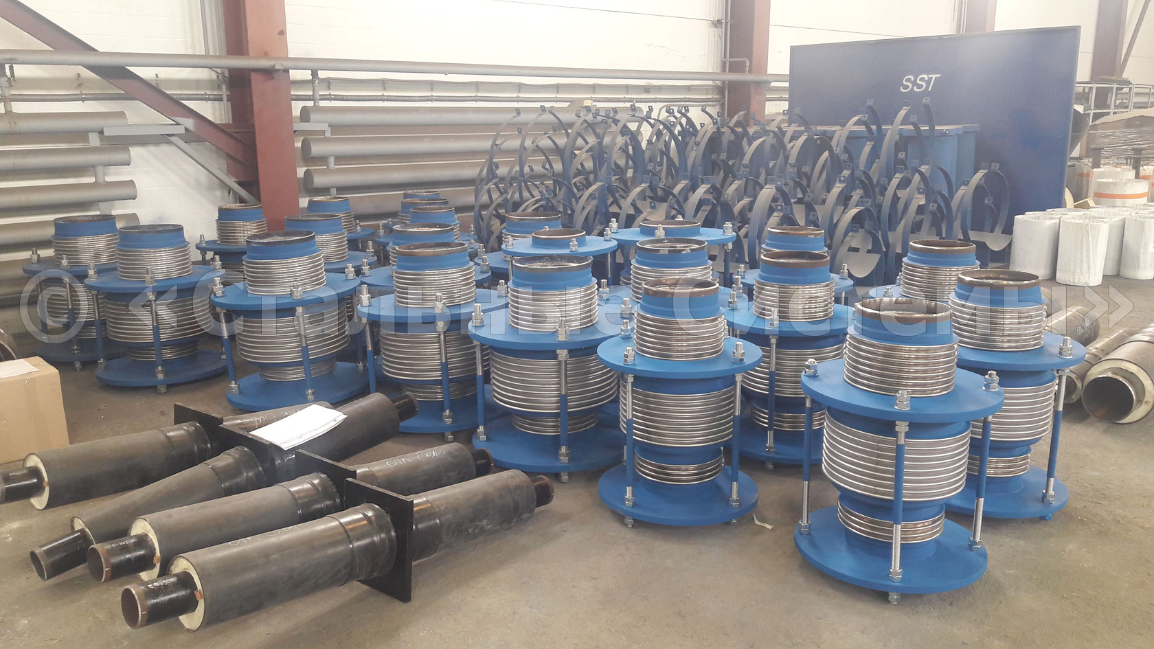Разгруженные компенсаторы для установки на ТЭЦ