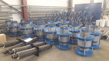 Разгруженные сильфонные компенсаторы