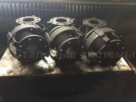 Компенсаторы сильфонные поворотные (угловые) КСП карданного типа