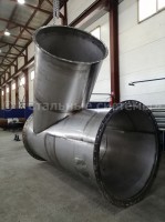 Тройник газохода