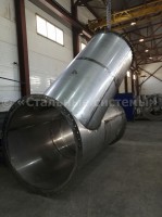 Тройник газохода