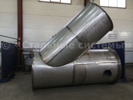 Тройник газохода